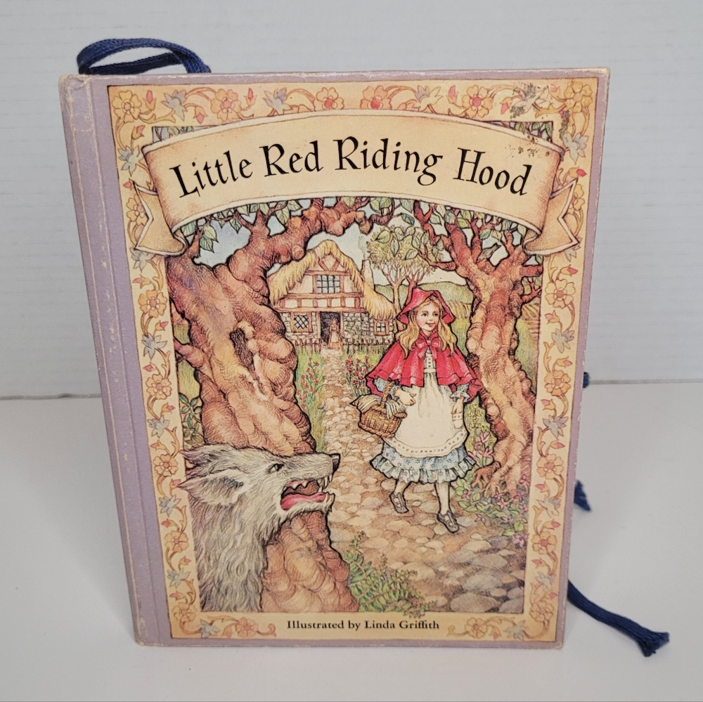 Merry Go Round Book Little Red Riding Hood Pop Up Vintage Hardcover Excellent